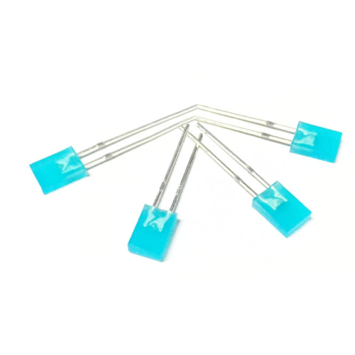 4mm Red Color Rectangular LED Lamp